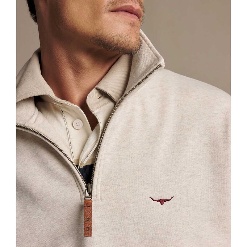 R.M. Williams Mulyungarie Quarter Zip Sweatshirt image number 2